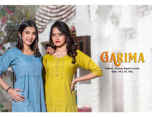 Garima Beautiful Rayon Festive Kurti